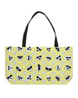 Weekender Tote Bag (Highlighter Yellow) - Radiant Dogs