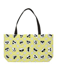 Weekender Tote Bag (Highlighter Yellow) - Radiant Dogs