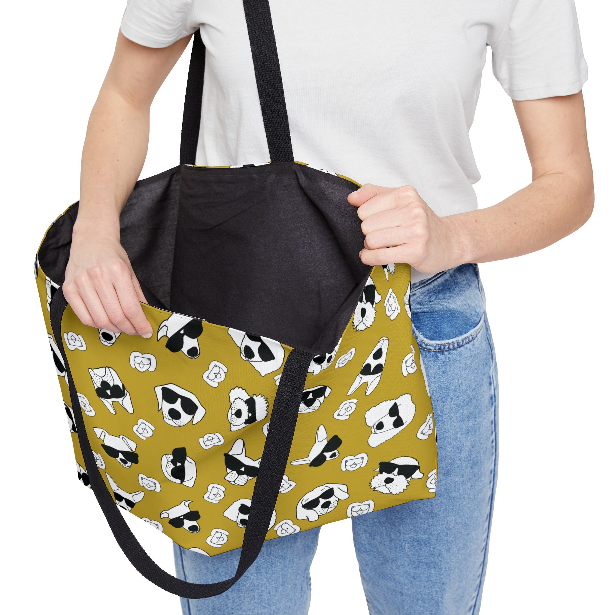 Weekender Tote Bag (Honey Mustard) - Radiant Dogs