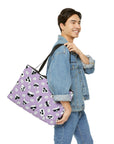 Weekender Tote Bag (Pastel Purple) - Radiant Dogs