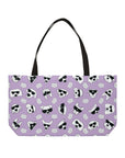 Weekender Tote Bag (Pastel Purple) - Radiant Dogs