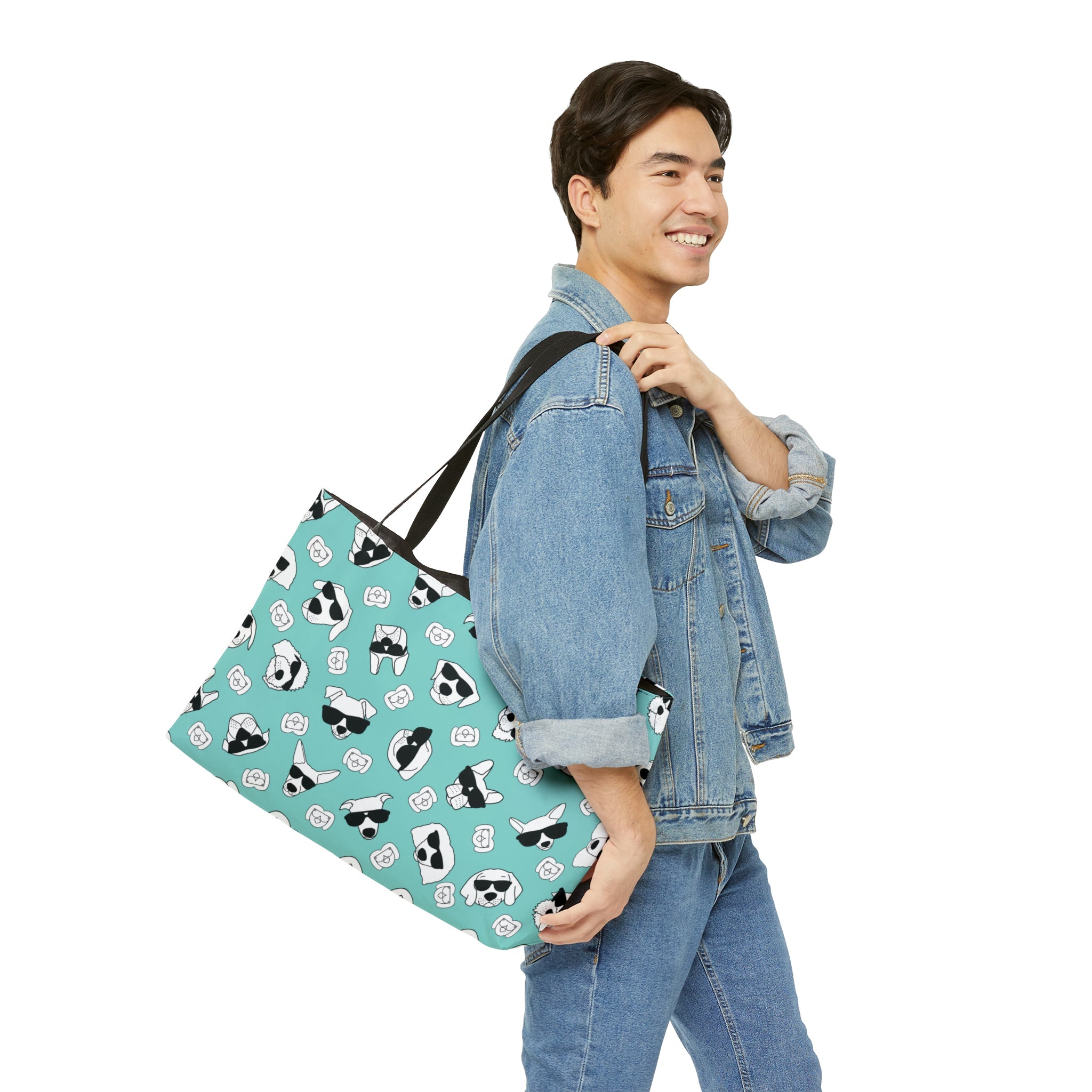 Weekender Tote Bag (Sea Green) - Radiant Dogs