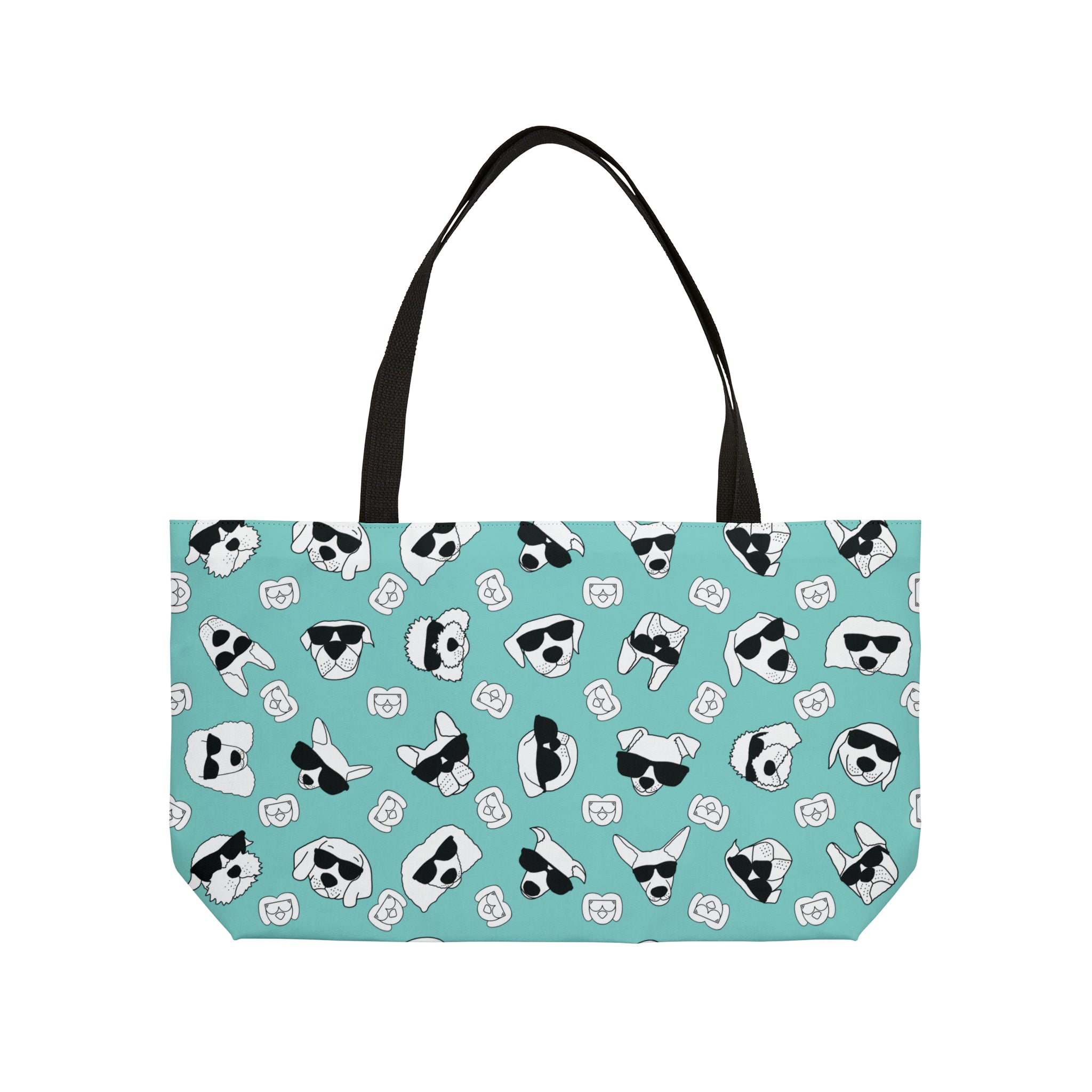 Weekender Tote Bag (Sea Green) - Radiant Dogs