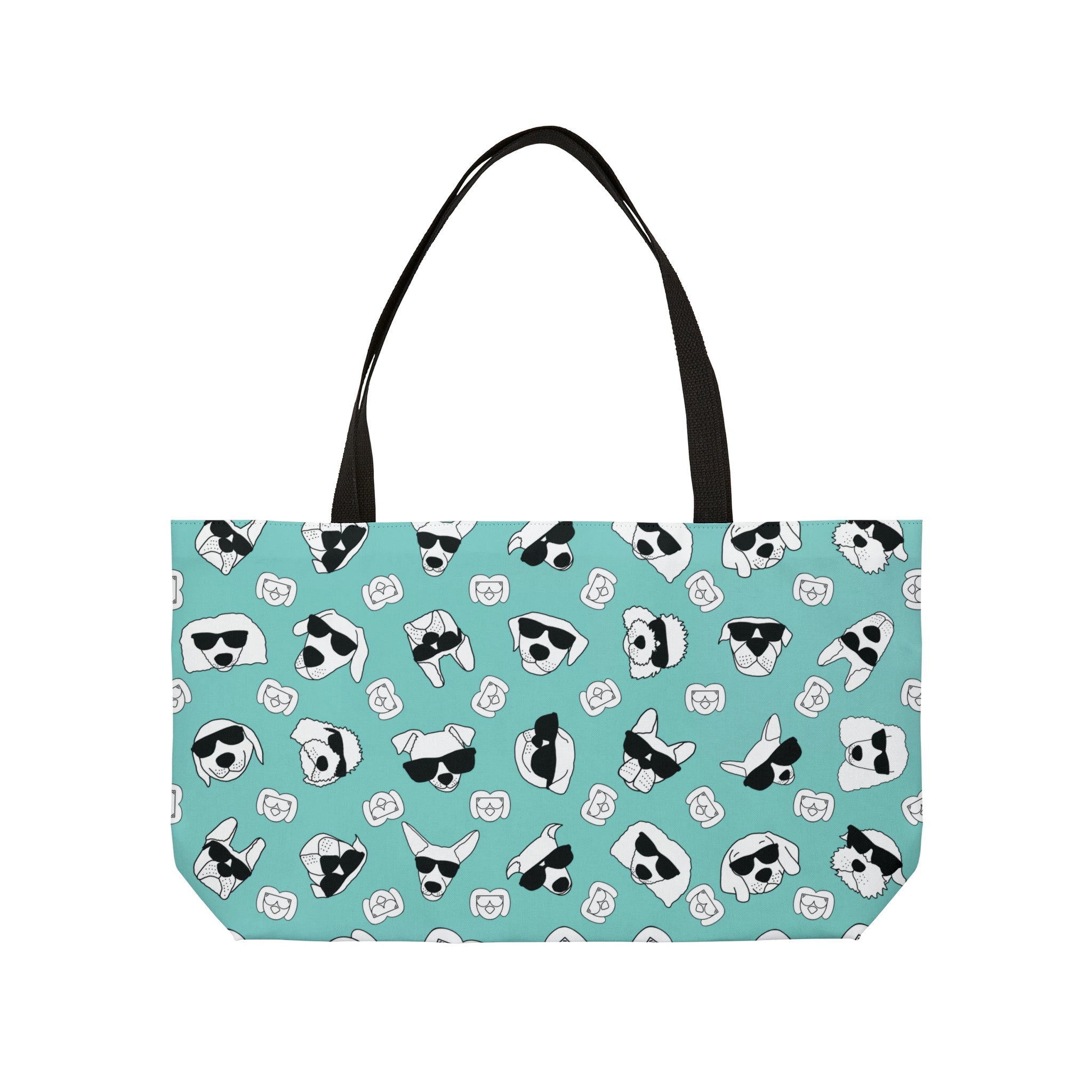 Weekender Tote Bag (Sea Green) - Radiant Dogs