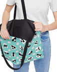 Weekender Tote Bag (Sea Green) - Radiant Dogs